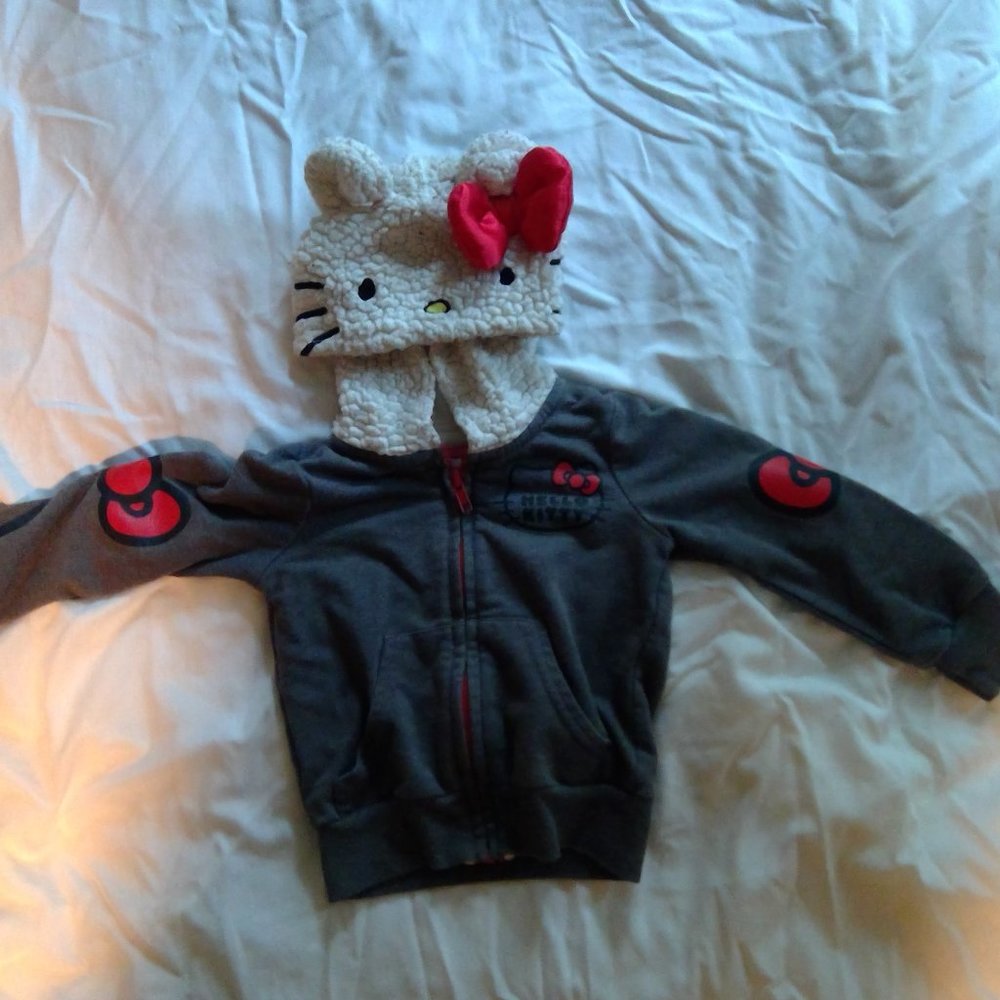 3/$10 Hello Kitty Hoodie 2T